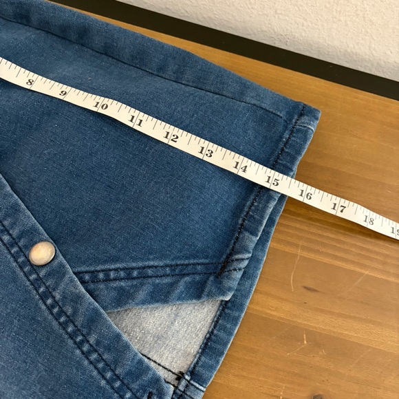 We The Free Blue Denim Mini Skirt – Size 6 - Picture 6 of 6